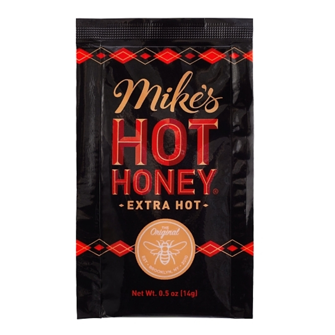 Mike s Hot Honey Extra Hot Squeeze Honey Single Serve, 100 Per Case