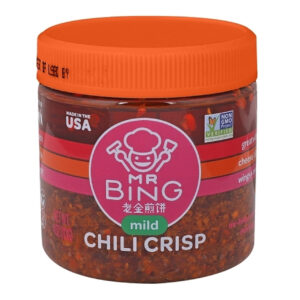 Mr. Bing Foods Chili Crisp Mild, 4 Ounce, 12 Per Case