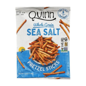 Quinn Foods Classic Sea Salt Pretzel Sticks, 5.6 Ounce, 8 Per Case