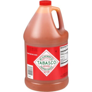 Tabasco Pepper Hot Sauce, 1 Gallon, 4 Per Case