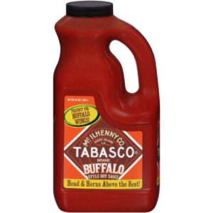 Tabasco Buffalo Style Hot Sauce Bulk, 0.5 Gallon, 2 Per Case
