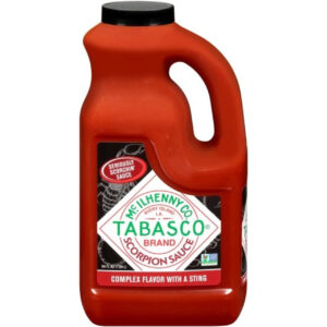 Tabasco Scorpion Hot Sauce, 0.5 Gallon, 2 Per Case