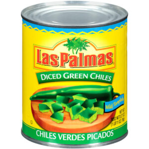 Las Palmas Green Diced Chiles, 27 Ounces - 12 Per Case