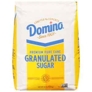 Domino Granulated Sugar, 10 Pound, 4 Per Case