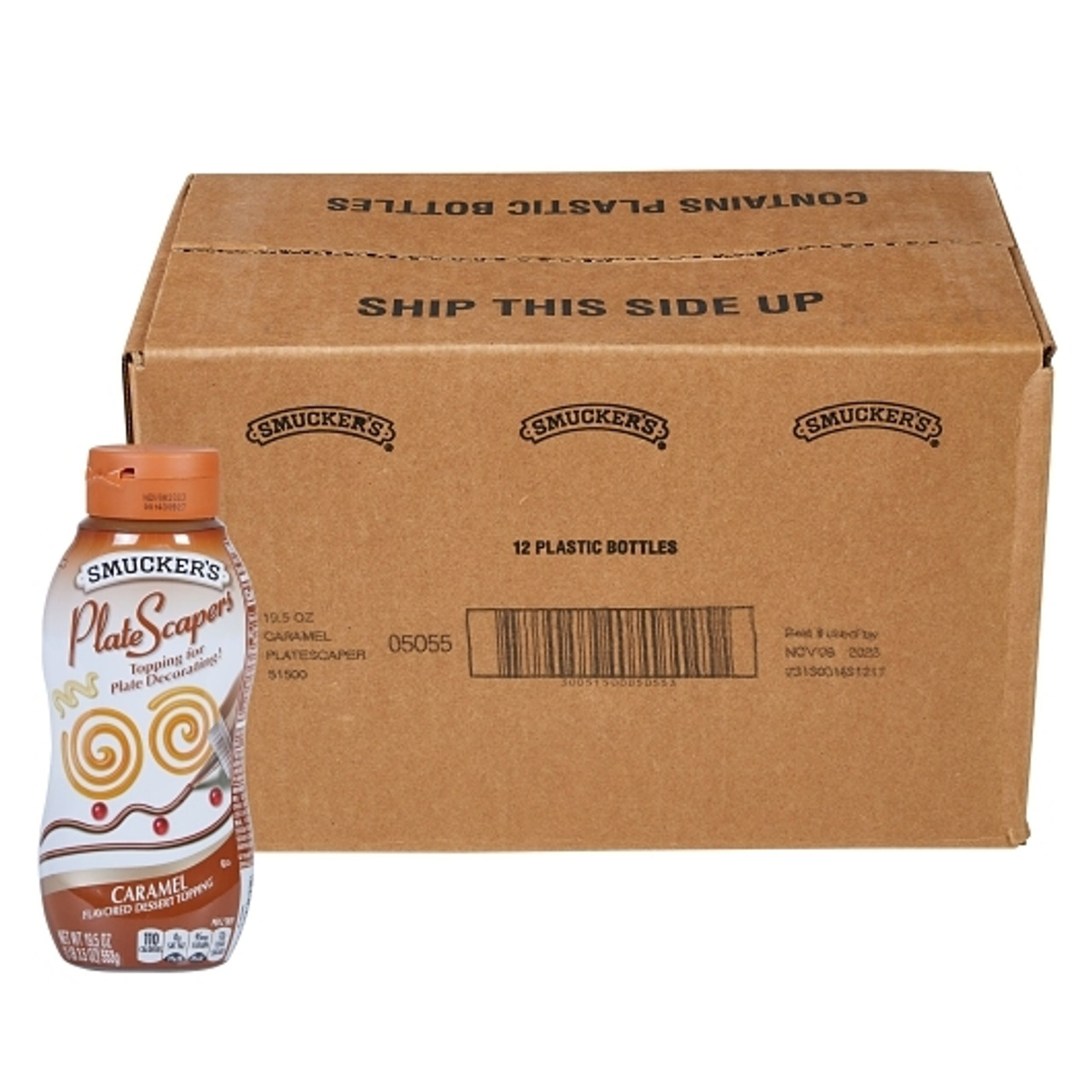 Smucker s Platescaper Caramel Drizzle, 19.5 Ounces, 12 Per Case