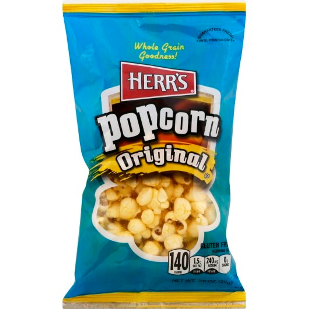 Herr Foods Inc Regular Popcorn, 0.875 Ounce, 60 Per Case