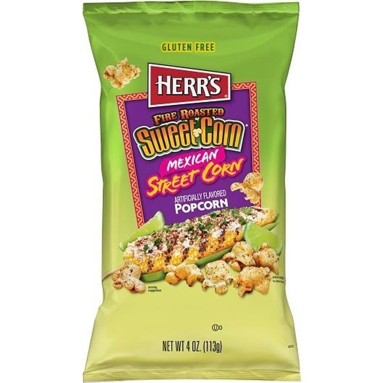 Herr s Fire Roasted Mexican Street Popcorn, 4 Ounce, 12 Per Case