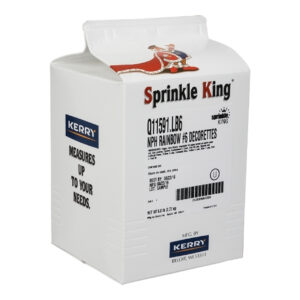 Springkle King NPH Rainbow #6 Decorettes, 6 Pound, 4 Per Case