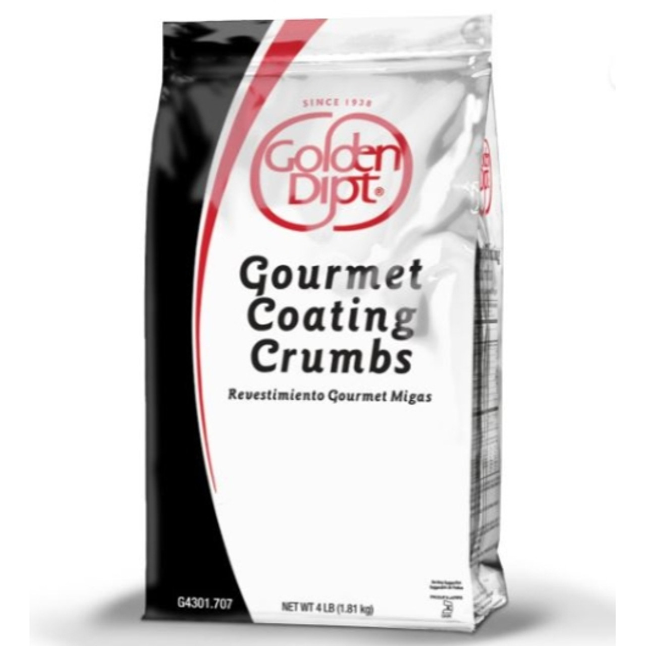 Golden Dipt Gourmet Coating Crumb, 4 Pound, 6 Per Case