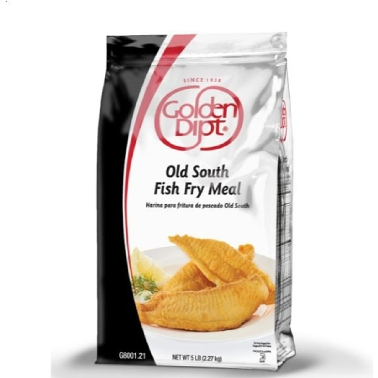 Golden Dipt Old South Fish Fry Meal, 5 Pound, 6 Per Case