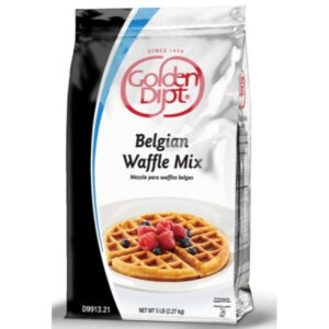 Golden Dipt Belgian Waffle Mix, 5 Pound, 6 Per Case