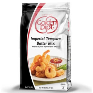Golden Dipt Imperial Tempura Batter Mix, 5 Pound, 6 Per Case