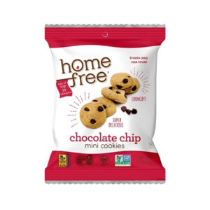 Homefree Gluten-Free Chocolate Chip Mini Cookies, 1.1 Ounce, 64 Per Case