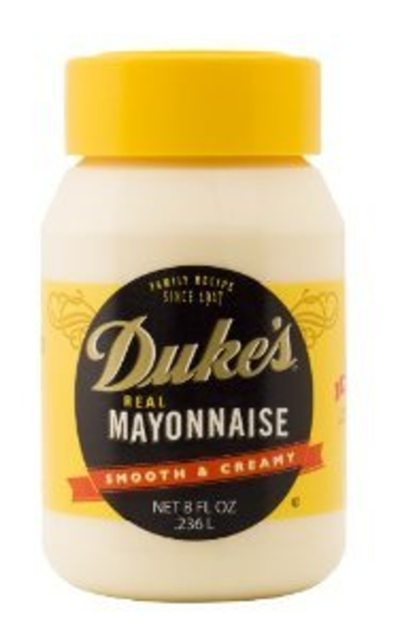 Duke s Mayonnaise Jar, 8 Ounce, 12 Per Case
