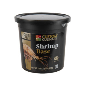 Gold Label Shrimp Base Paste, 1 lbs Tub, 6/Case