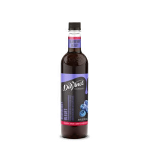 Davinci Gourmet Syrup Blueberry Plastic Bottle, 750 Milliliter, 4 Per Case