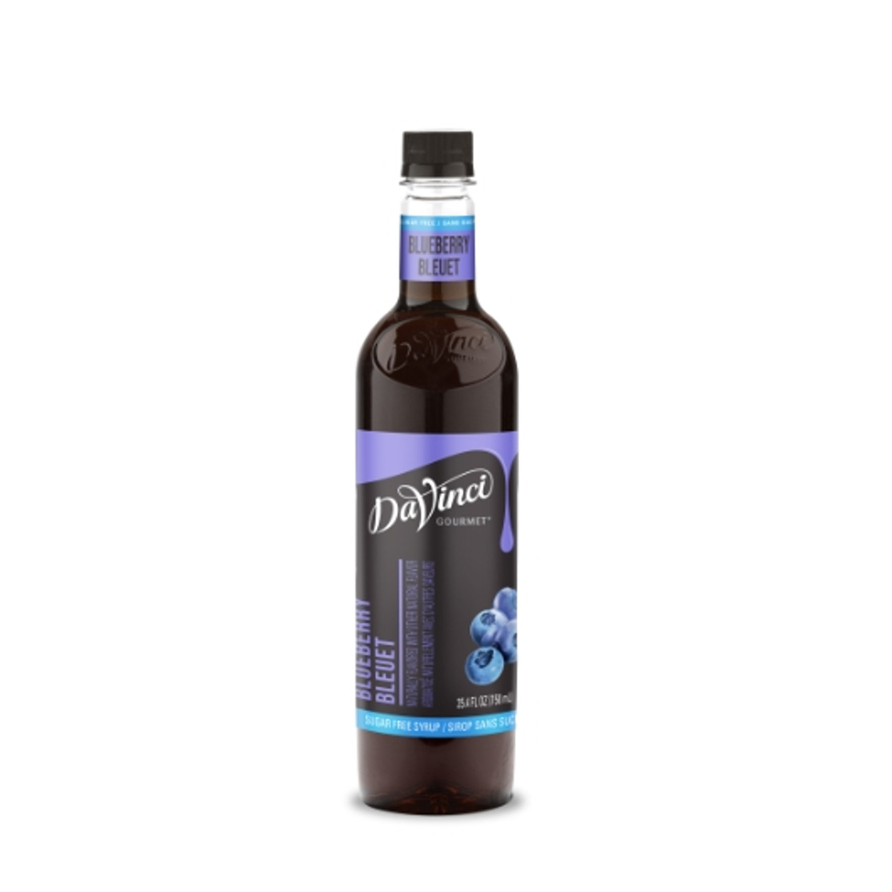 Davinci Gourmet Sugar Free Blueberry Syrup, 750 Milliliter, 4 Per Case