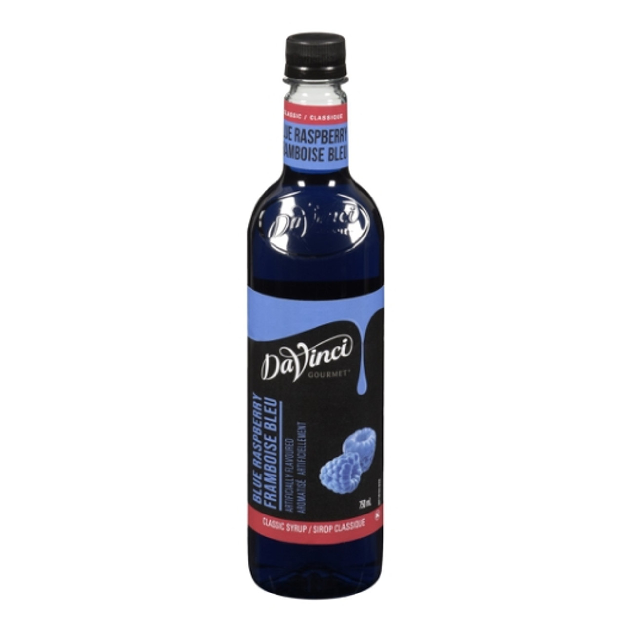 Davinci Gourmet Syrup Blue Raspberry Syrup, 750 Milliliter, 4 Per Case
