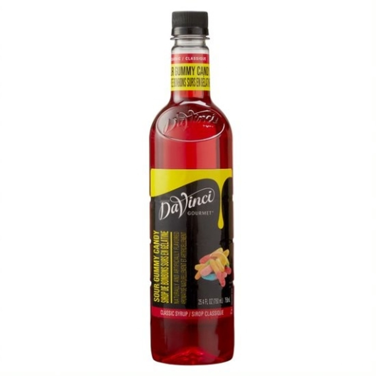 Davinci Gourmet Sour Gummy Syrup, 750 Milliliter, 4 Per Case