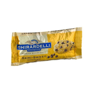 Ghirardelli Semi-Sweet Chocolate Baking Chip, 12 Oz Bag, 12/Cas