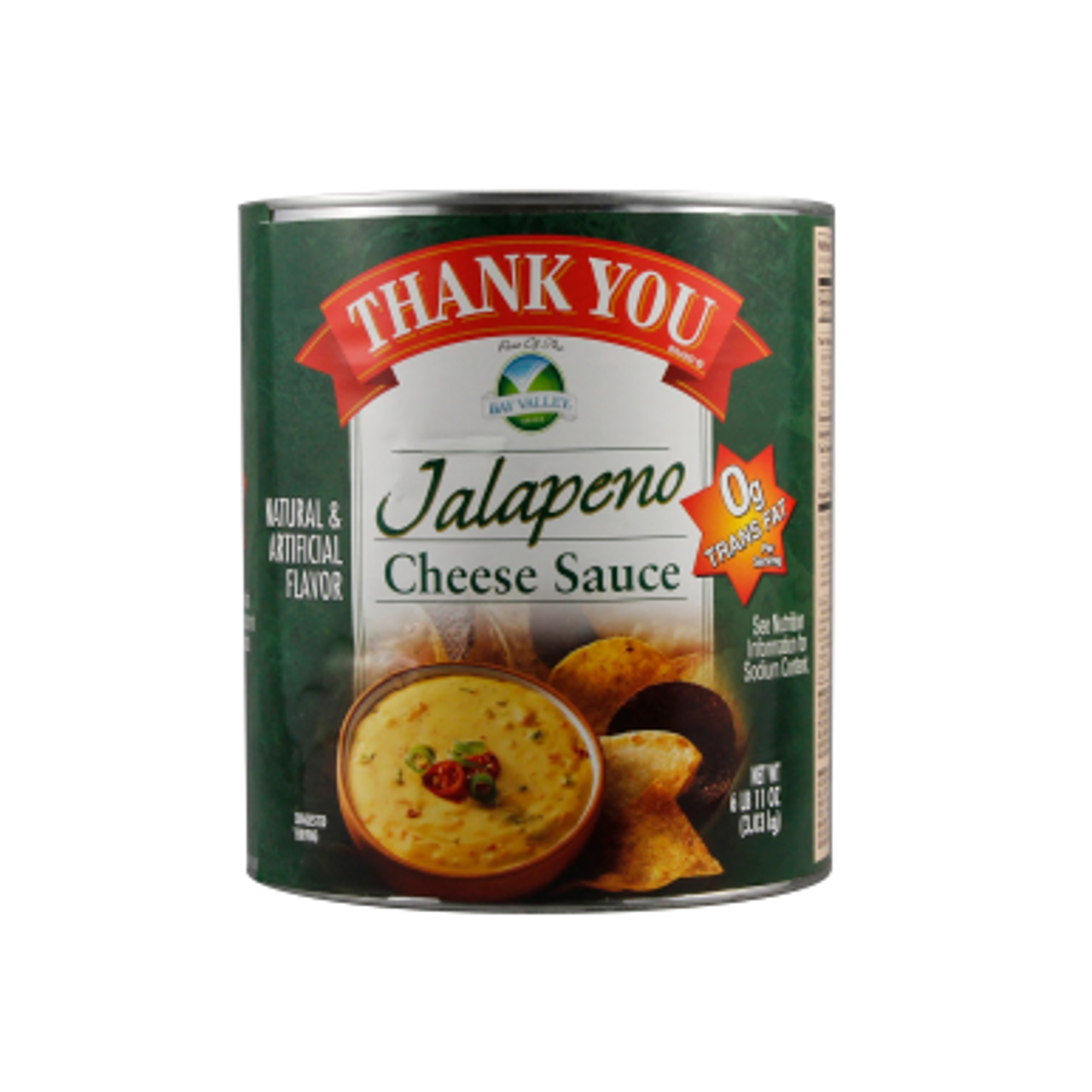 Thank You Jalapeno Cheese Sauce, 7 Pound, 6 Per Case