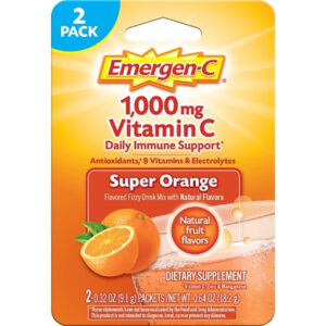 Emergen-C Super Orange, 0.64 Ounce, 72 Per Case