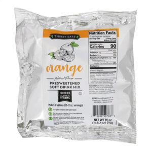 Thirst Ease Orange Drink Mix, 18 Ounces, 12 Per Case