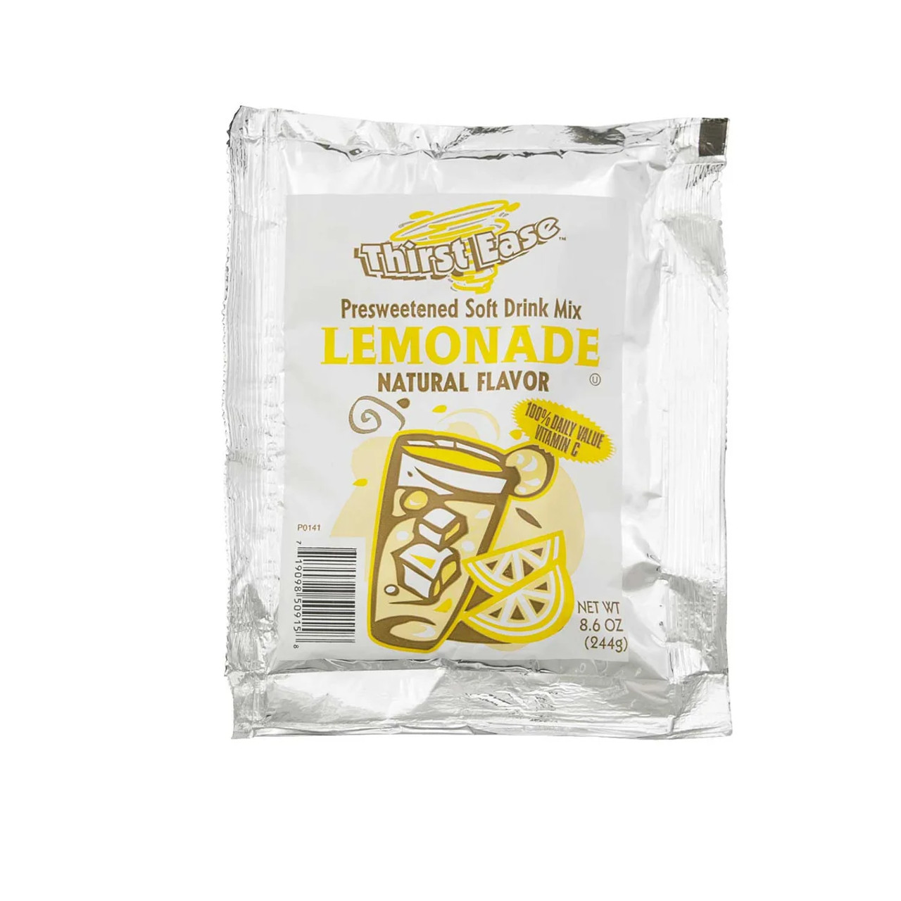 Thirst Ease Drink Mix Lemonade, 8.6 Ounces, 12 Per Case