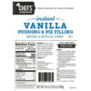 Chefs Companion Vanilla Flavored Instant Pudding Mix & Pie Filling, 24 Ounce, 12 Per Case