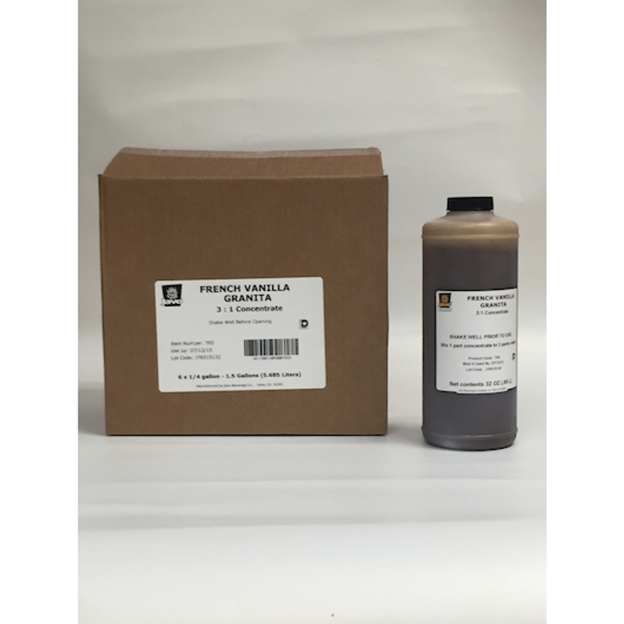 Javo Beverage Frappe French Vanilla, 32 Fluid Ounces, 6 Per Case