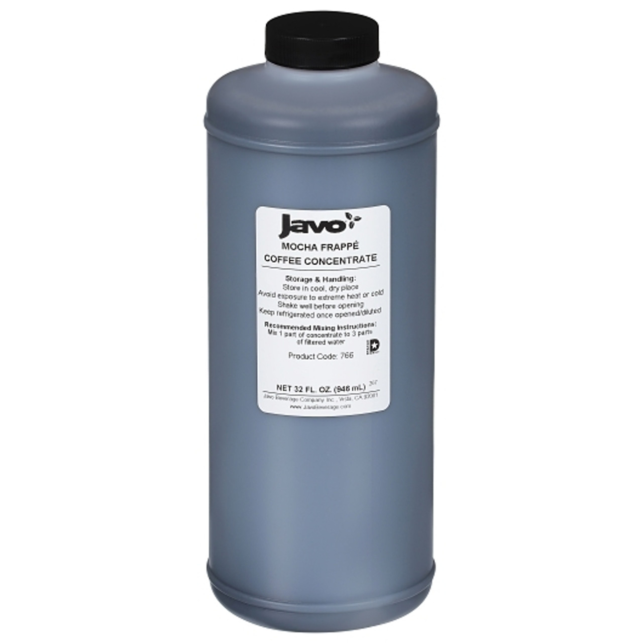 Javo Beverage Frappe Mocha, 32 Fluid Ounces, 6 Per Case