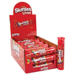 Skittles Original Share Size Mega Tube Each, 1.9 Ounce, 24 Per Box, 6 Per Case
