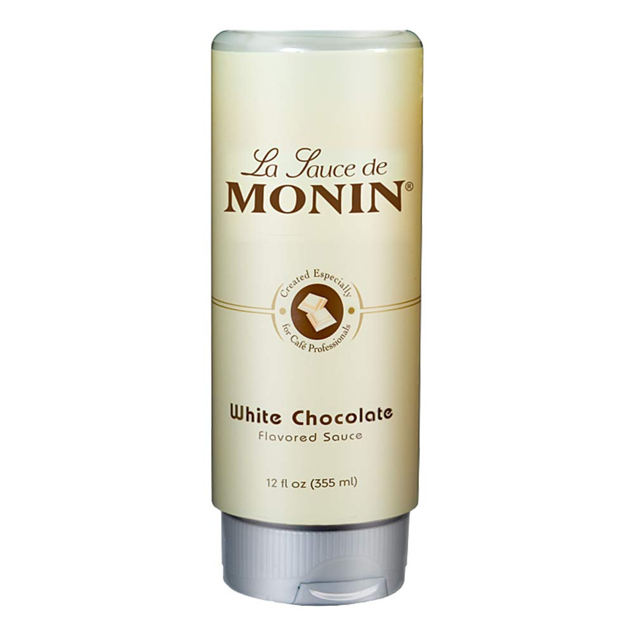 Monin White Chocolate Sauce, 12 Ounces, 6 Per Case