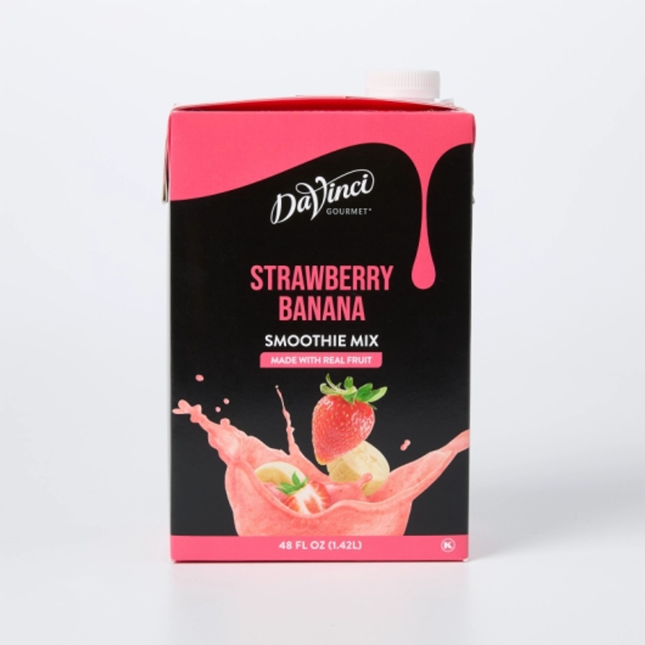 Davinci Gourmet Strawberry Banana Smoothie, 48 Ounce, 6 Per Case