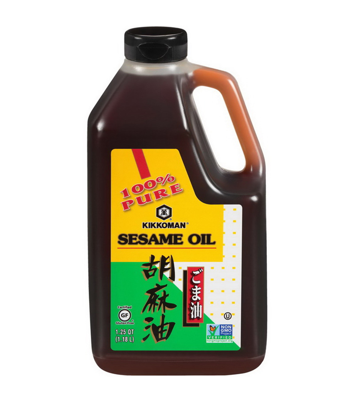 Kikkoman Non-Gmo Sesame Oil, 1.18 Liter, 4 Per Case