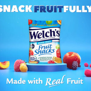 Welch s Fruit Snacks Island Fruits, 0.5 Ounce, 250 per Case