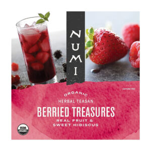 Numi Organic Berried Treasures Iced Tea, 2 Ounces, 24 Per Case