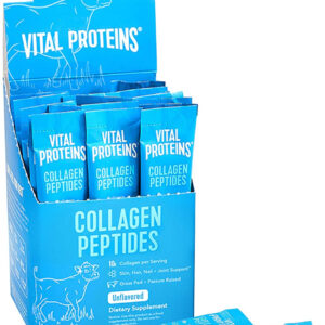 Vital Proteins Collagen Peptides Stick .35 Ounces, 20 Per Box, 12 Boxes Per Case