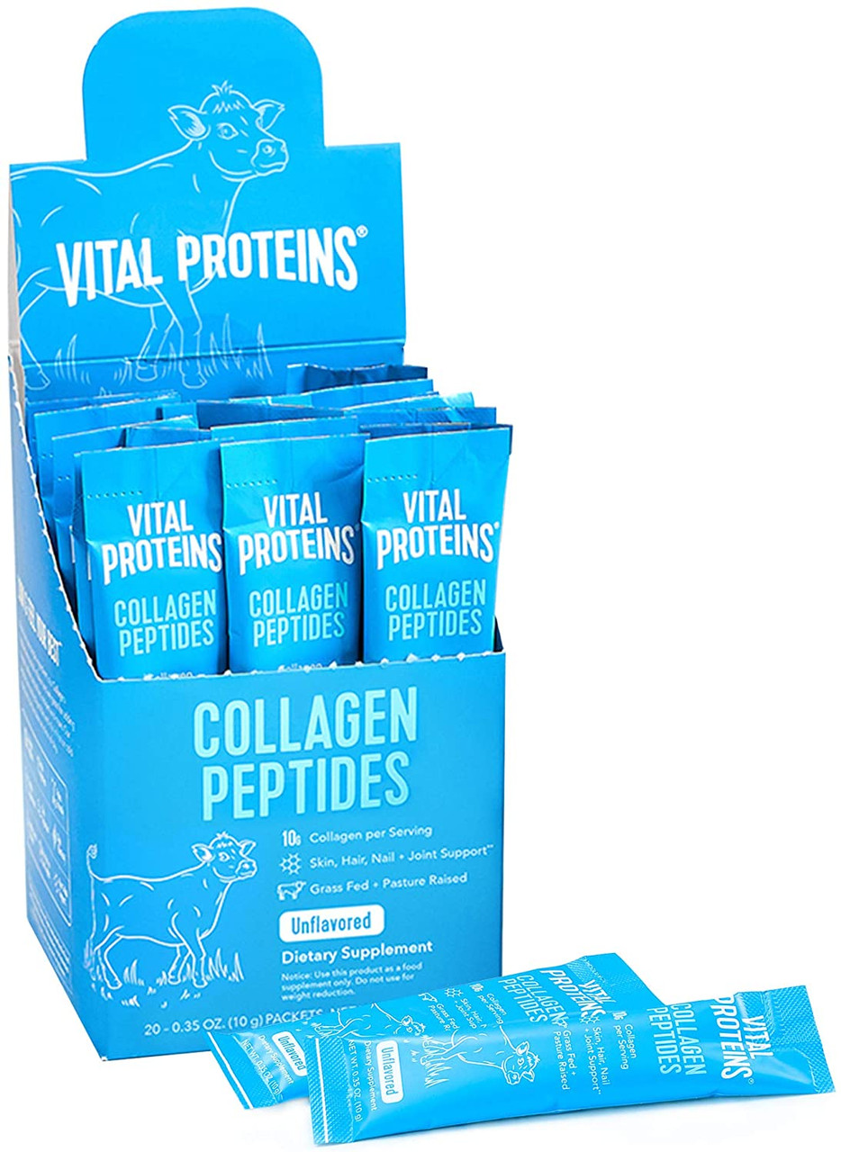 Vital Proteins Collagen Peptides Stick .35 Ounces, 20 Per Box, 12 Boxes Per Case