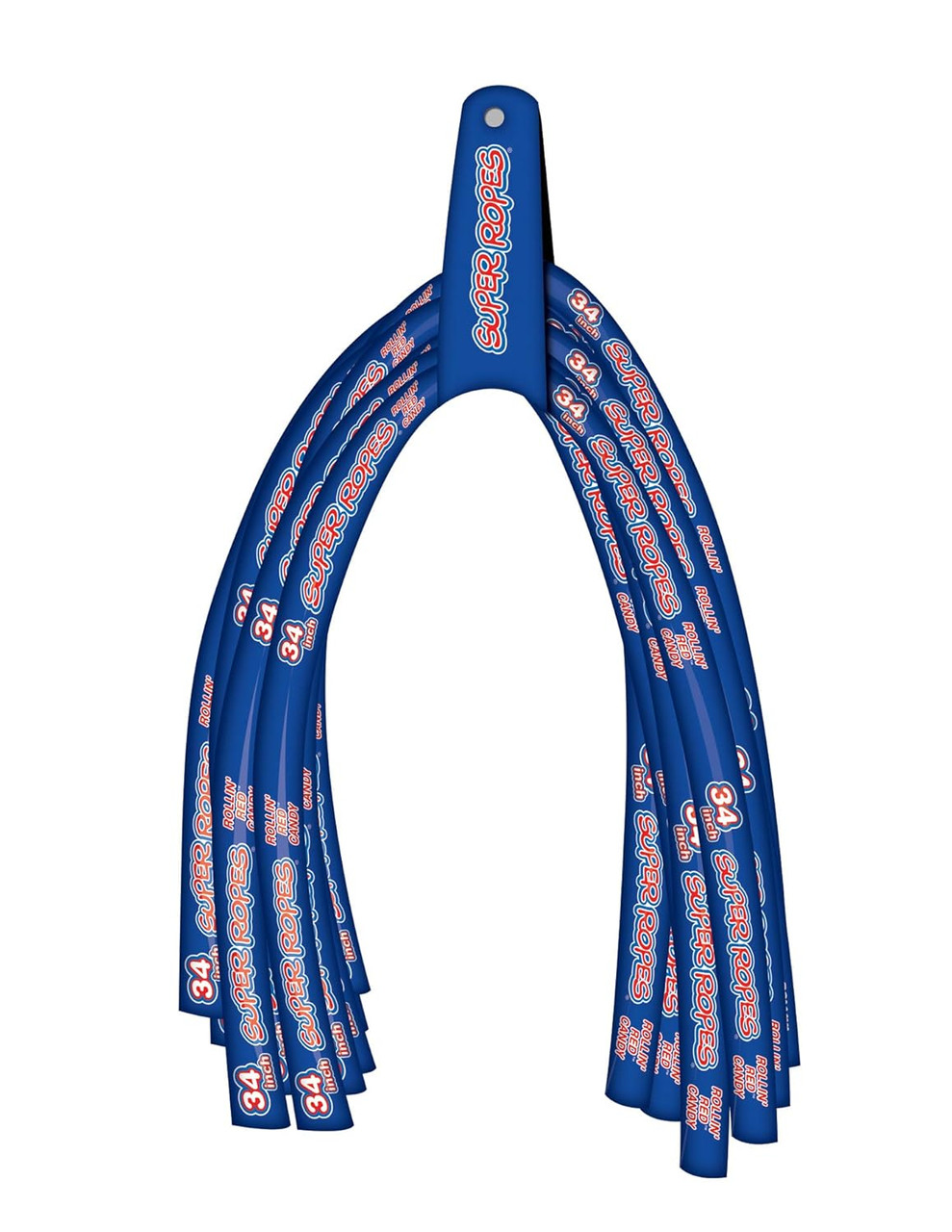 Red Vines Rollin Red Supers Rope, 2 Ounce, 60 Per Case