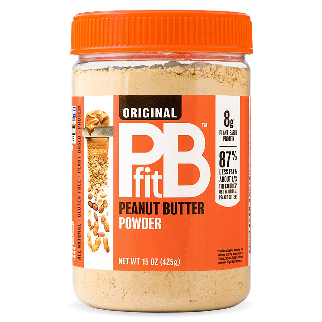 Pbfit Classic Roasted Peanut Butter Powder, 15 Ounce, 6 Per Case