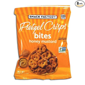 Snack Factory Snack Factory Pretzel Cracker Honey Mustard, 2.6 Ounce, 8 Per Case