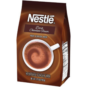 Nestle Hot Dark Chocolate Drink, 1.75 Pounds, 12 Per Case