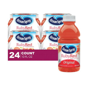 Ocean Spray Ruby Red Grapefruit Juice, 10 Ounce, 24 Per Case