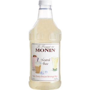 Monin Neutral Beverage Base, 64 Ounces, 4 Per Case
