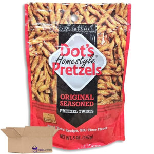 Dot s Pretzels Original Pretzels Case, 5 Ounce, 10 Per Case