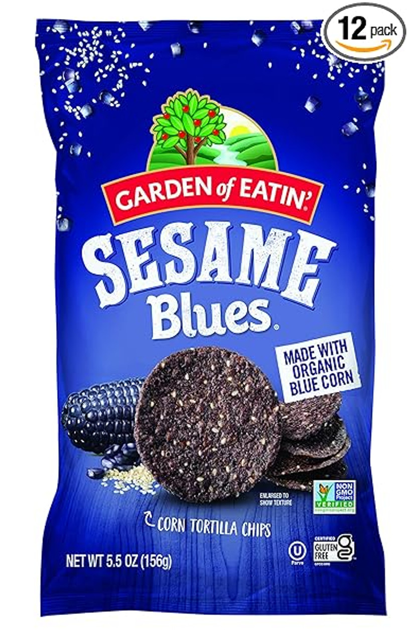Garden Of Eatin Sesame Blue Chips, 5.5 Ounce, 12 Per Case