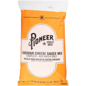 Pioneer Cheddar Cheese Sauce Mix, 29 Ounces, 6 Packs Per Case
