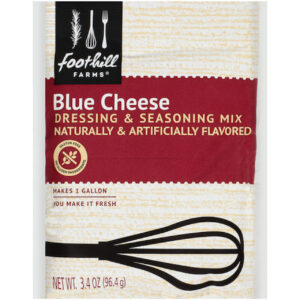 Foothill Farms Blue Cheese Dressing Mix, 3.4 Ounce, 18 Per Case