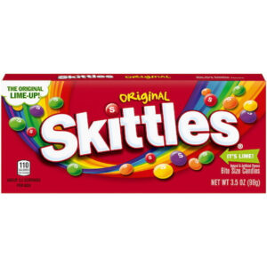 Skittles Original Bite Size Candy - Theater Box, 3.5 Ounces, 12 Per Case